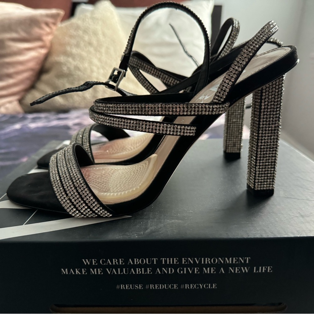 Zara Studded Strapy Stiletto
